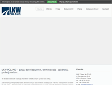 Tablet Screenshot of lkwpoland.pl